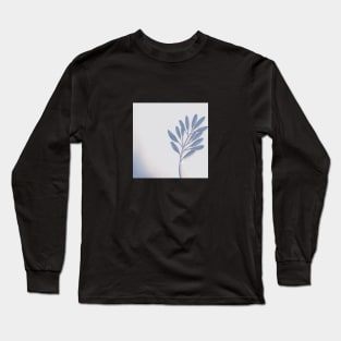 Blue leaf Long Sleeve T-Shirt